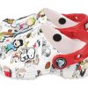 Crocs (GS) Peanuts Classic Clogs “White Red” 208631-94S