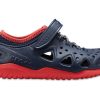 Crocs (GS) Swiftwater Play Shoes “Navy Red” 204989-410