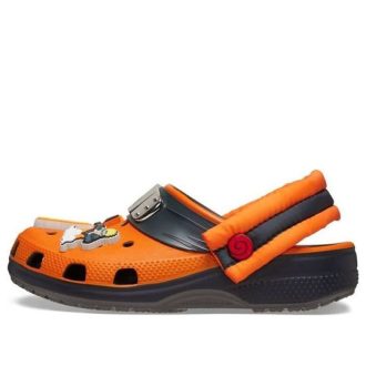 Crocs (GS) x Naruto Classic Clogs “Orange Black” 209460-014