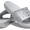 Crocs II Metallic Slides “Silver” 209210-1FT