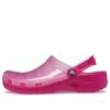Crocs Jelly Crocs Transparent Red Unisex Sandals 206908-6X0