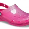 Crocs Jelly Crocs Transparent Red Unisex Sandals 206908-6X0