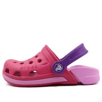 Crocs Kids Crocs Classic clog Sports sandals “Red Pink Purple” 204991-66I