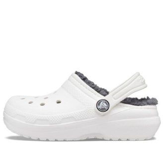 Crocs Kids Crocs Classic clog Sports sandals “White Grey” 203506-10M