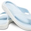 Crocs LiteRide Beach Cozy Stylish Unisex Light Blue Slippers 205182-4KA