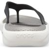 Crocs LiteRide Beach Flip-Flops Black Gray “Black Grey” 205182-05M