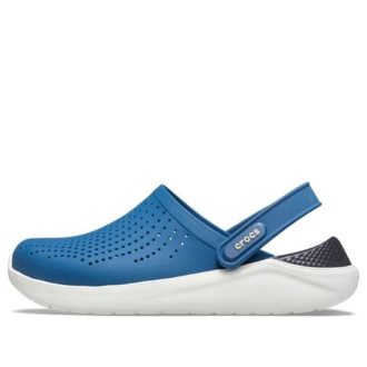 Crocs LiteRide Flash Shoes Blue Unisex Sandals 204592-4SB