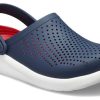 Crocs LiteRide Shoe Beach Sandals Unisex Blue Red 204592-4CC