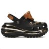 Crocs Mega Crush Clogs “Black Tan” 209357-001