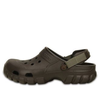 Crocs Minimalistic Wear-Resistant Cozy Sports Unisex Brown Sandals 202651-23B