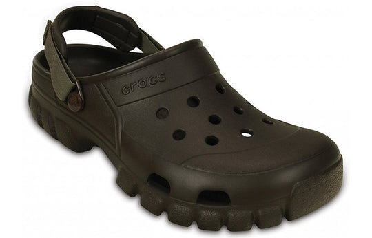 Crocs Minimalistic Wear-Resistant Cozy Sports Unisex Brown Sandals 202651-23B Crocs Minimalistic Wear-Resistant Cozy Sports Unisex Brown Sandals 202651-23B