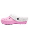 Crocs Mommoth Evo Clog Lightweight Wear-resistant Stay Warm Sports Slippers Pink 12878-6U5