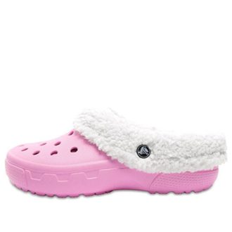 Crocs Mommoth Evo Clog Lightweight Wear-resistant Stay Warm Sports Slippers Pink 12878-6U5