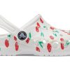 Crocs (PS) Baya Graphic Clogs “White Cherry” 207017-1F6