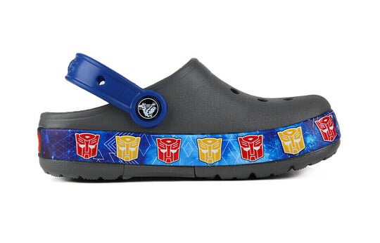 Crocs (PS) CFL Transformers Bnd Lt Slate Graffiti Outdoor Casual Gray Sandals 205501-0DA Crocs (PS) CFL Transformers Bnd Lt Slate Graffiti Outdoor Casual Gray Sandals 205501-0DA