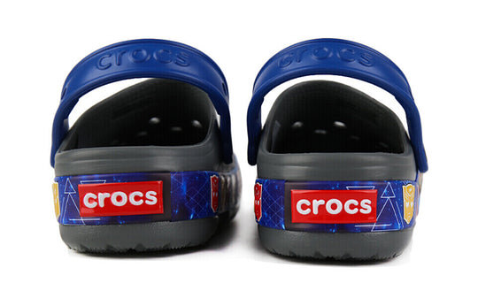 Crocs (PS) CFL Transformers Bnd Lt Slate Graffiti Outdoor Casual Gray Sandals 205501-0DA Crocs (PS) CFL Transformers Bnd Lt Slate Graffiti Outdoor Casual Gray Sandals 205501-0DA