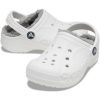 Crocs (PS) Classic Baya Lined Clog “White Grey” 207500-11H