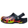 Crocs (PS) Classic Flame Broiled Clog “Black Red Green” 206629-0X9