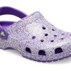 Crocs (PS) Classic Glitter Clog “Purple” 206993-573