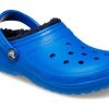 Crocs (PS) Classic Lined Clog “Blue” 207010-4KZ