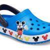 Crocs (PS) Disney Mickey Outdoor Flat Heel Sports Blue Sandals 206307-4JL