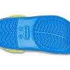 Crocs (PS) Funny Pattern Flat Heel Sports Blue Sandals 207074-4JL