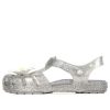 Crocs (PS) Isabella Charm Minimalistic Casual Sandals Silver 205535-040 Crocs (PS) Isabella Charm Minimalistic Casual Sandals Silver 205535-040