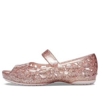 Crocs (PS) Isabella Flower Flat 205461-6PI Crocs (PS) Isabella Flower Flat 205461-6PI