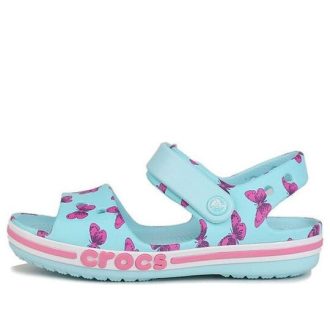 Crocs (PS) Large Printing Crocs Sandals “Ice Blue” 206262-4O9