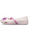 Crocs (PS) Lina Charm Flat Flowers Pale Pink Sandals 205529-6PI