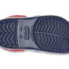 Crocs (PS) Mickey Outdoor Flat Heel Sports Deep Blue Sandals 207077-410
