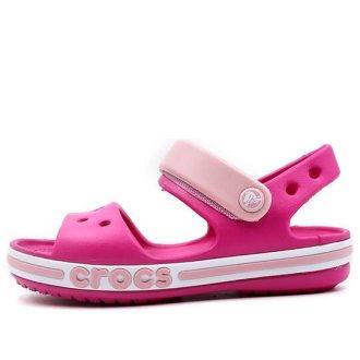 Crocs (PS) Small Crocs Candy Pink Sandals 205400-6X0