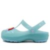 Crocs (PS) Small Crocs Outdoor Flat Heel Sports ice blue Sandals 205534-4O9