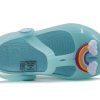 Crocs (PS) Small Crocs Outdoor Flat Heel Sports ice blue Sandals 205534-4O9