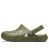 Crocs Reviva Beach Army Green Sandals 205852-3TQ