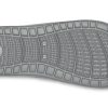 Crocs Reviva Cozy Non-Slip Flat Sports Slippers Unisex Gray 205546-0DV
