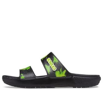 Crocs Soft Sole Shoe Black Green Unisex “Black Green” 207283-0GU