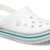 Crocs Sports Fashion Beach White Sandals 206829-100