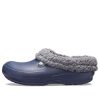 Crocs Stay Warm Cozy Wear-Resistant Sports Unisex Blue Sandals 204563-4HE Crocs Stay Warm Cozy Wear-Resistant Sports Unisex Blue Sandals 204563-4HE