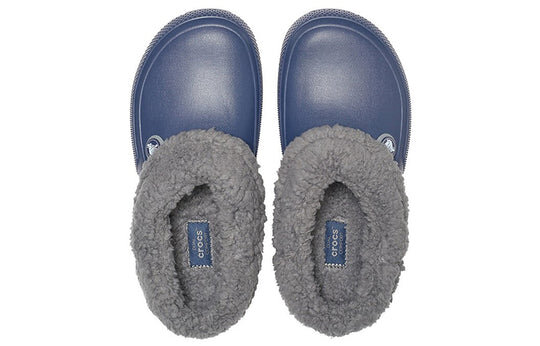Crocs Stay Warm Cozy Wear-Resistant Sports Unisex Blue Sandals 204563-4HE Crocs Stay Warm Cozy Wear-Resistant Sports Unisex Blue Sandals 204563-4HE