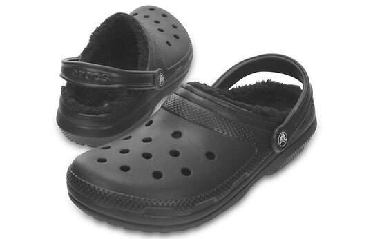 Crocs Stay Warm Wear-Resistant Cozy Sports Unisex Black Sandals 204563-060 Crocs Stay Warm Wear-Resistant Cozy Sports Unisex Black Sandals 204563-060