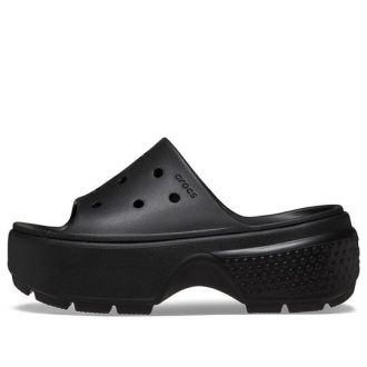 Crocs Stomp Slides “Black” 209346-001