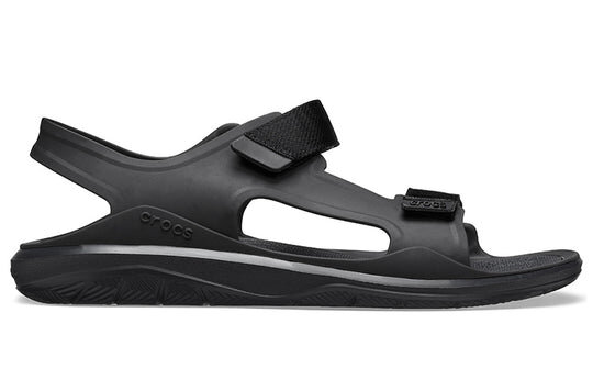 Crocs Swiftwater Light Cozy Sports Black Sandals 206526-060 Crocs Swiftwater Light Cozy Sports Black Sandals 206526-060