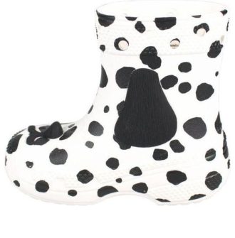 Crocs (TD) Crocs Classic I AM Dalmatian Boots “White Black” 209079-103