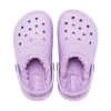 Crocs (TD) Crocs Classic Lined Clogs “Purple” 207009-5PR