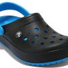 Crocs Wear-Resistant Lightweight Cozy Sports Unisex Black Blue Sandals “Black Blue” 205237-49S Crocs Wear-Resistant Lightweight Cozy Sports Unisex Black Blue Sandals “Black Blue” 205237-49S