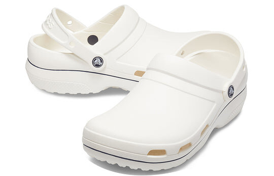 Crocs Wear-Resistant Non-Slip Sports Unisex White Black Sandals “White Black” 205883-126 Crocs Wear-Resistant Non-Slip Sports Unisex White Black Sandals “White Black” 205883-126