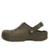 Crocs Winter Lined Clogs “Walnut Espresso” 203766-23J