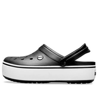 Crocs (WMNS) Beach Sandals Black White 205434-066