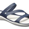 Crocs (WMNS) Blue White Sandals “Blue White” 203998-462